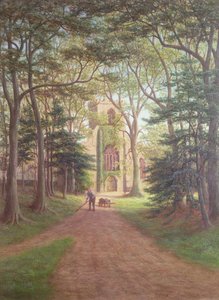 Harewood Kerk, Yorkshire door William Mellor