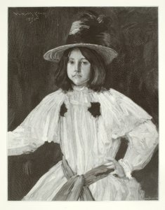 Alice door William Merritt Chase