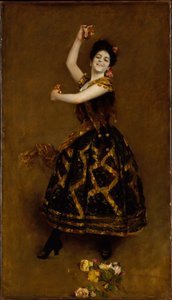 Carmencita door William Merritt Chase