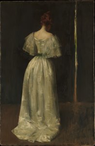 Dame uit de 17e eeuw door William Merritt Chase
