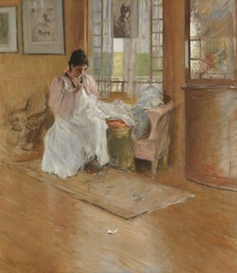 Voor de Kleine, c.1896 door William Merritt Chase