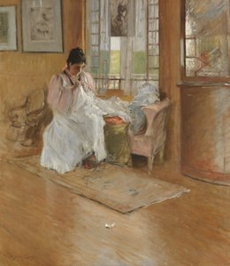 Voor de Kleine door William Merritt Chase