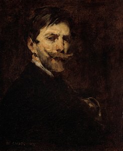 Duits: Zelfportret door William Merritt Chase