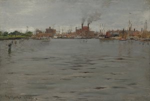 Havengezicht, Brooklyn Docks