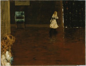 Verstoppertje door William Merritt Chase