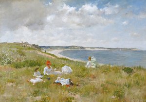 Stilstanduren door William Merritt Chase