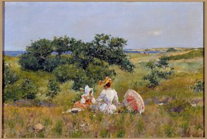 Het sprookje door William Merritt Chase
