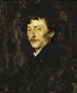Pablo de Sarasate: Portret van een Violist door William Merritt Chase