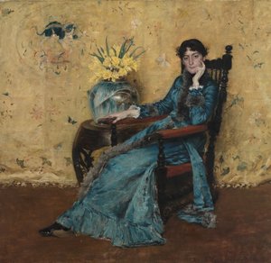 Portret van Dora Wheeler, 1882-83 door William Merritt Chase