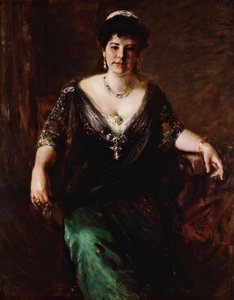 Portret van mevrouw, ca. 1910