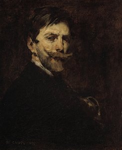 Zelfportret door William Merritt Chase