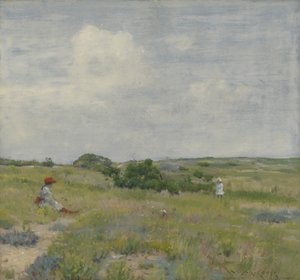 Shinnecock Hills, ca. 1895 door William Merritt Chase