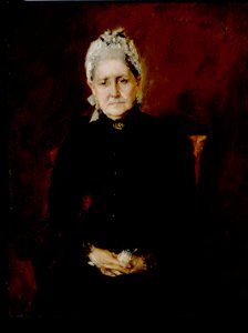 De Moeder Van De Kunstenaar, Sarah Swaim Chase door William Merritt Chase
