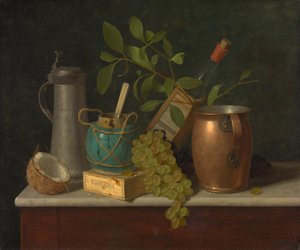 Gewoon dessert, 1891 door William Michael Harnett