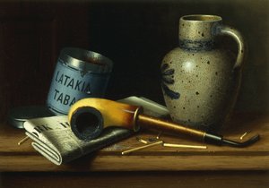 Stilleven met pijp en tabak