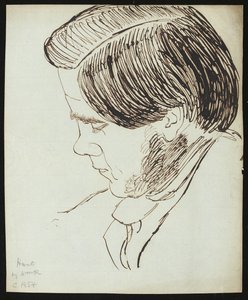Portret van William Holman Hunt, 1854