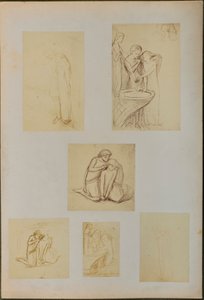 Studies voor "La Belle Dame Sans Merci