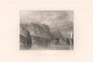 Tussen Clairmont en Mauves door William Miller