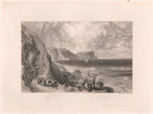 Clovelly Bay en Lundy Island door William Miller