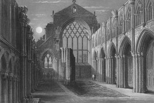 Holyrood Chapel, Edinburgh, 1859
