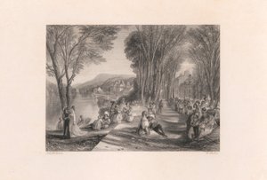 Paleis van La Belle Gabrielle door William Miller