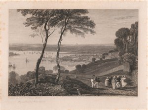 Plymouth Dock, vanaf Mount Edgecumbe
