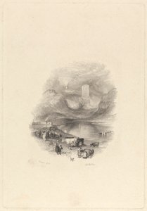 Sandy Knowe, of Smailholm Tower door William Miller