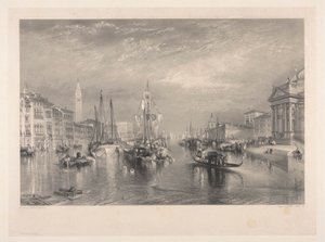 Het Grote Kanaal, Venetië door William Miller