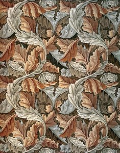 Acanthus Behang door William Morris