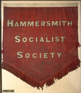Banier van de Hammersmith Socialistische Vereniging