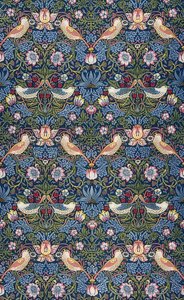 De aardbeienrover. Decoratiestof. 1883