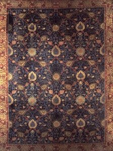 Ontwerp voor een tapijt door William Morris