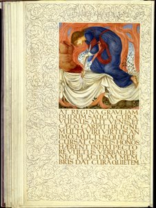 Dido steekt zichzelf neer, opening van Boek IV van Vergilius