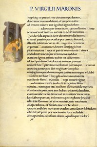 Helena verstopt zich in de Tempel van Vesta, pagina 50 uit Vergilius