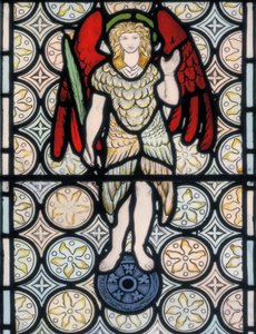 Seraf of engel, ontworpen 1865 door William Morris