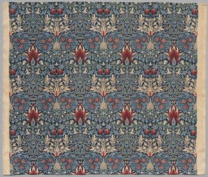 Slangenkop door William Morris