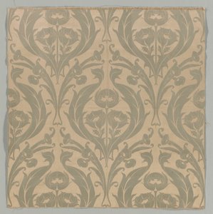 Fragment textiel door William Morris