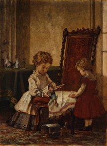 Speelveld ziekenhuis door William Morris Hunt