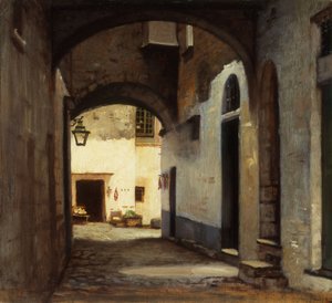 San Remo door William Morris Hunt