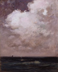 De spuitende walvis door William Morris Hunt