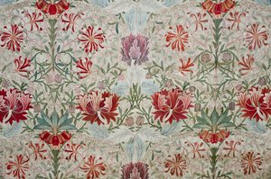 Decoratieve stof, 1880 door William Morris Tapestry Works