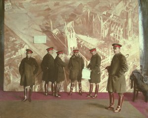Canadees hoofdkwartierpersoneel door William Nicholson