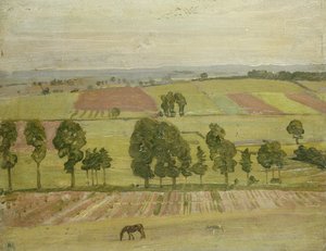 Glastonbury Vlakte door William Nicholson