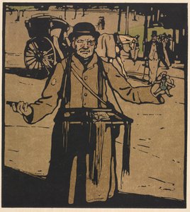 Londense types: Straatventer door William Nicholson