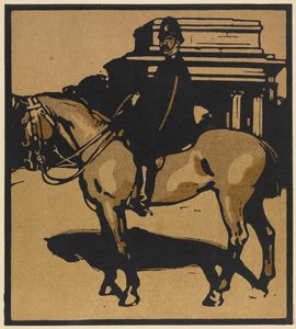 Londense Typen: Politieagent (Constitution Hill) door William Nicholson