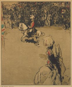 Lord Roberts te paard door William Nicholson