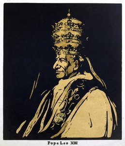 Paus Leo XIII, Gioacchino Vincenzo Raffaele Luigi Pecci (1878-1903) illustratie uit 