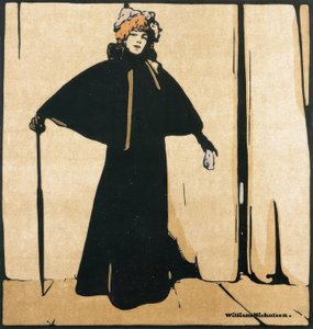 Portret van Sarah Bernhardt door William Nicholson