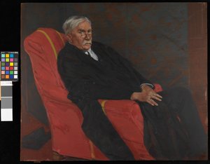 Portret van Dr. A.C. Benson