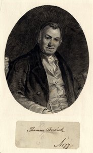 Portret van Thomas Bewick door William Nicholson